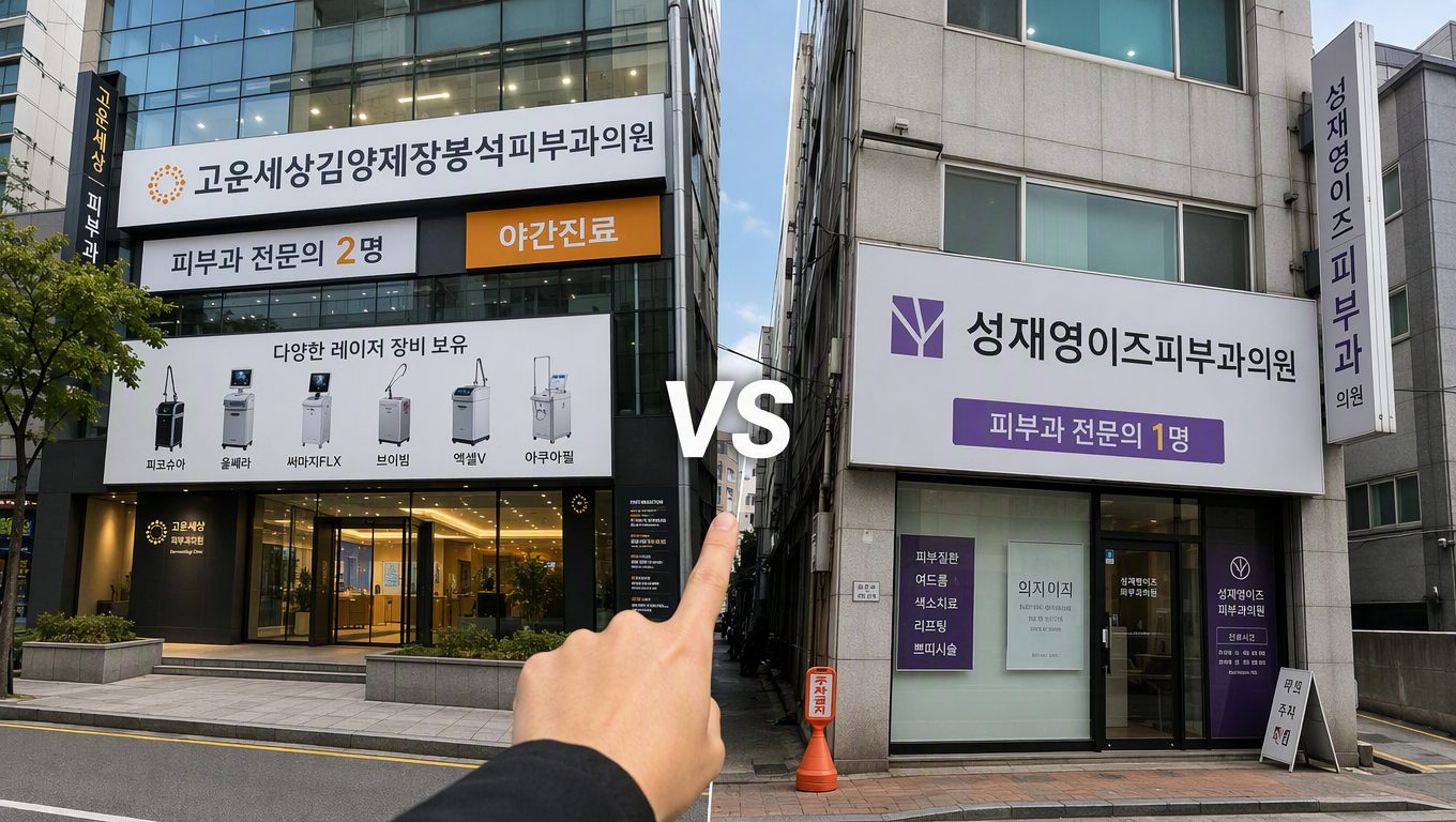 서면 피부과 추천 기준과 야간 진료 가능 정보